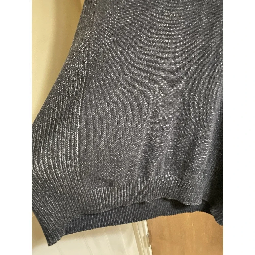 American Rag Mens Cowlneck Sweater Size XXL Black Cotton Stretch Pullover Twill